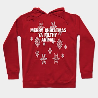 Merry Christmas Ya Filthy Animal Ugly Cheap Xmas Sweater Hoodie